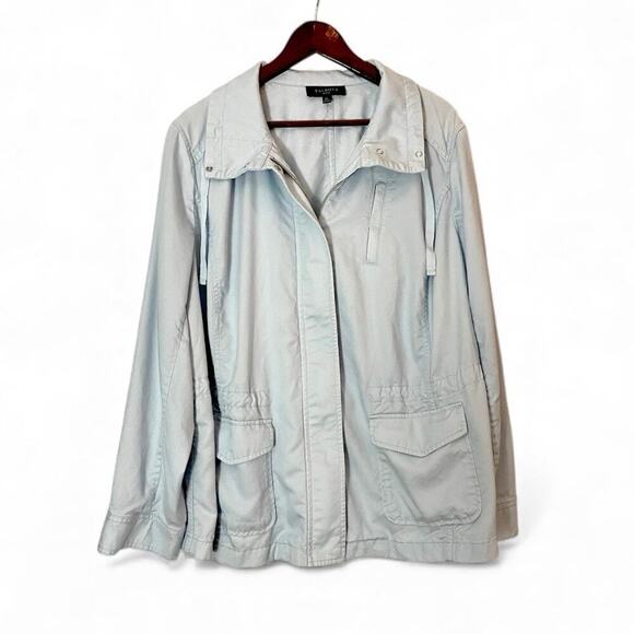 Talbots Light Blue Tencel Drawstring Jacket – Women’s 2X - Picture 2 of 8